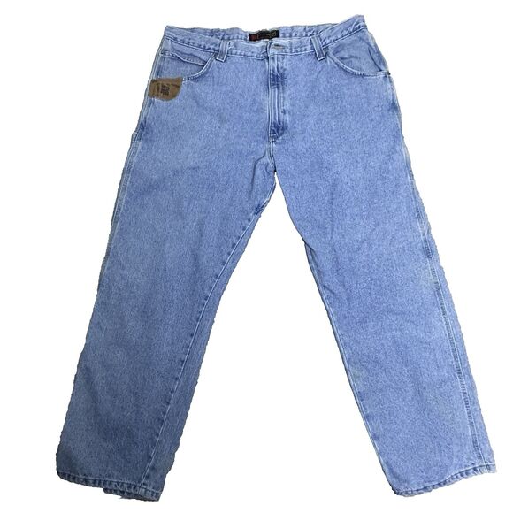 Wrangler Mens RIGGS Workwear Carpenter Jeans W40 x L31 Durashield‎ Utility Fit - Picture 1 of 13